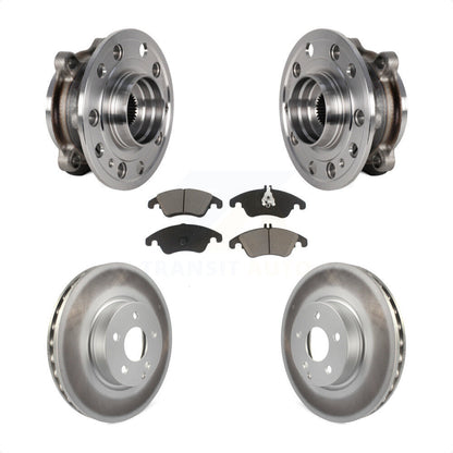 Kit de rotor de frein et de plaquettes enduits de roulement de moyeu avant pour Mercedes-Benz E400 AW 2017