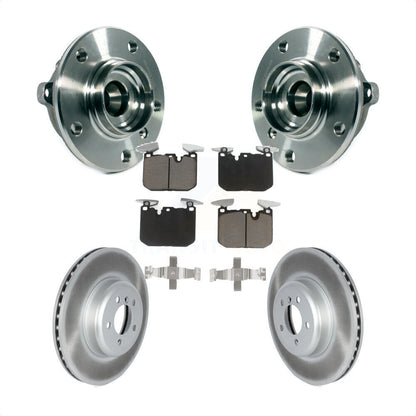 Kit de plaquettes de Rotor de frein enduit de roulement de moyeu avant, pour BMW 335i xDrive 435i Gran Coup