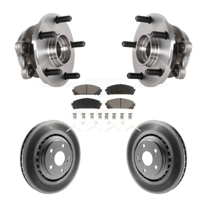 Kit de plaquettes de Rotor de frein à disque enduit de roulement de moyeu avant pour Lexus NX300 NX200t NX300