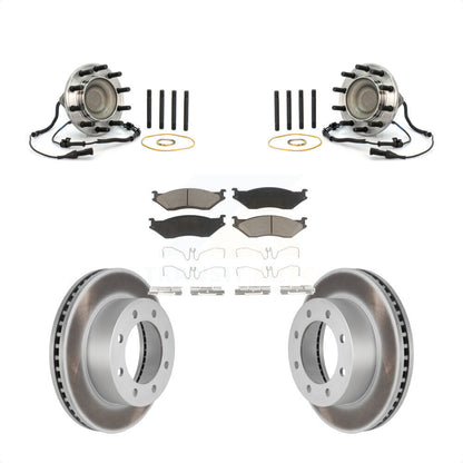 Kit de plaquettes de Rotor de frein, roulement de moyeu avant, pour Ford F-450 Super Duty 4 X 05-09