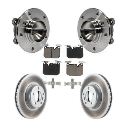 Kit de rotor et de plaquettes de frein revêtus de roulement de moyeu avant, pour berline BMW 328i 2013 avec 3.0