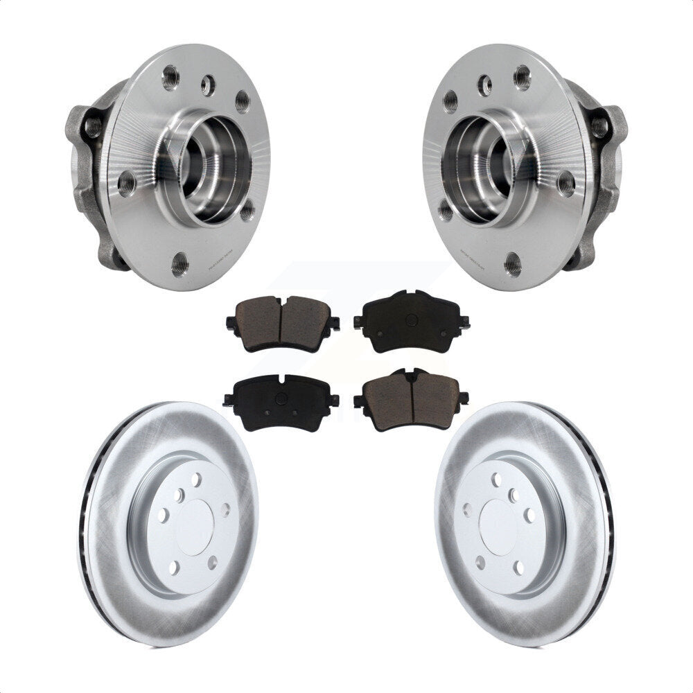 Ensemble de roulement de moyeu avant, Rotor de frein et plaquettes revêtus, Kit pour Mini Cooper Clubma
