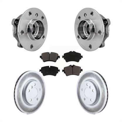 Ensemble de roulement de moyeu avant, Rotor de frein et plaquettes revêtus, Kit pour Mini Cooper Clubma