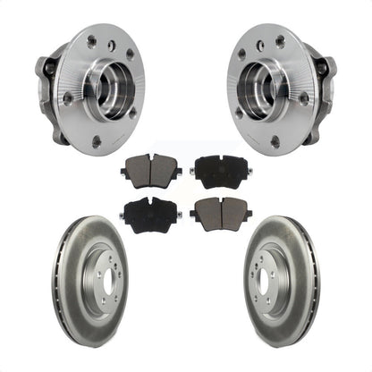 Kit de plaquettes de Rotor de frein, manteau de roulement de moyeu avant, pour BMW X1 Mini Cooper Countryman X