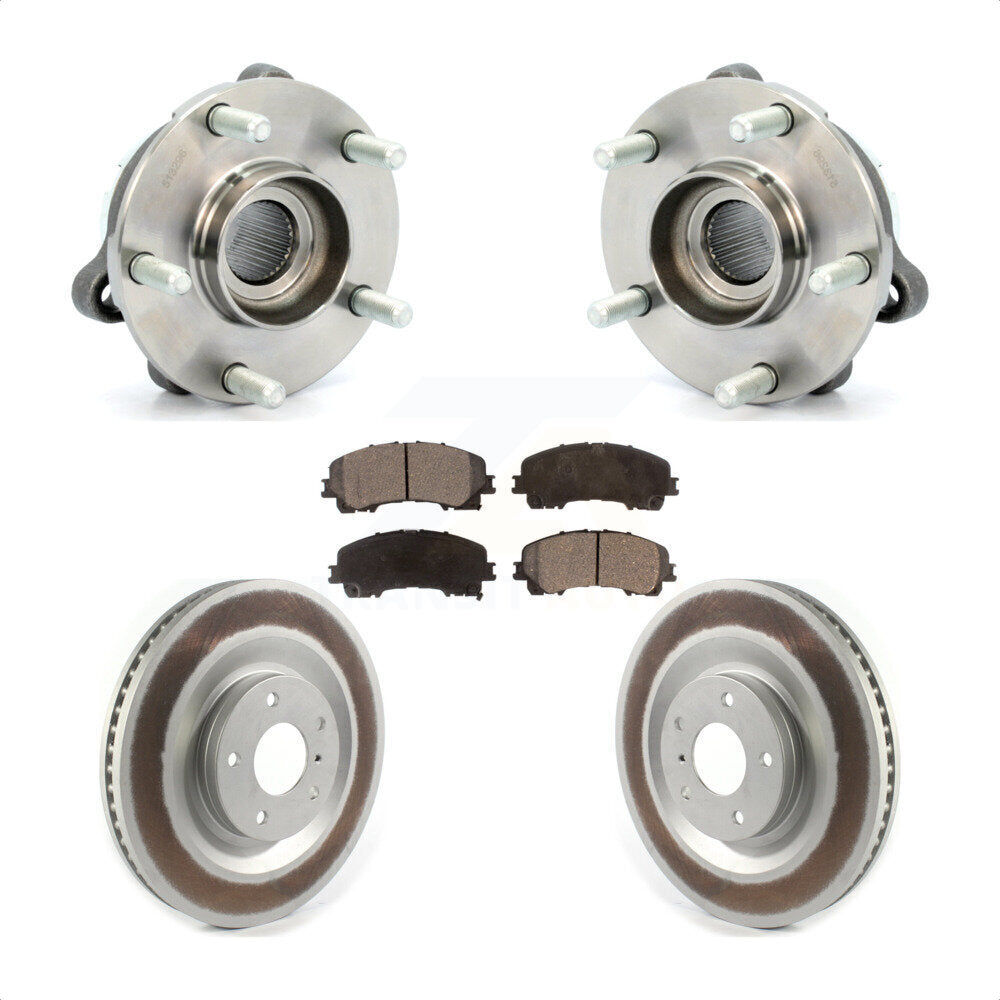 Kit de plaquettes de rotor de frein, ensemble de roulements de moyeu avant, pour INFINITI QX5 2019 – 2021