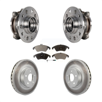 Kit de rotor de frein et de plaquettes enduits de roulement de moyeu avant pour Mercedes-Benz E400 AW 2017