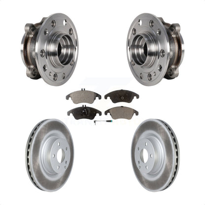 Kit de rotor de frein et de plaquettes enduits de roulement de moyeu avant pour Mercedes-Benz E400 AW 2017