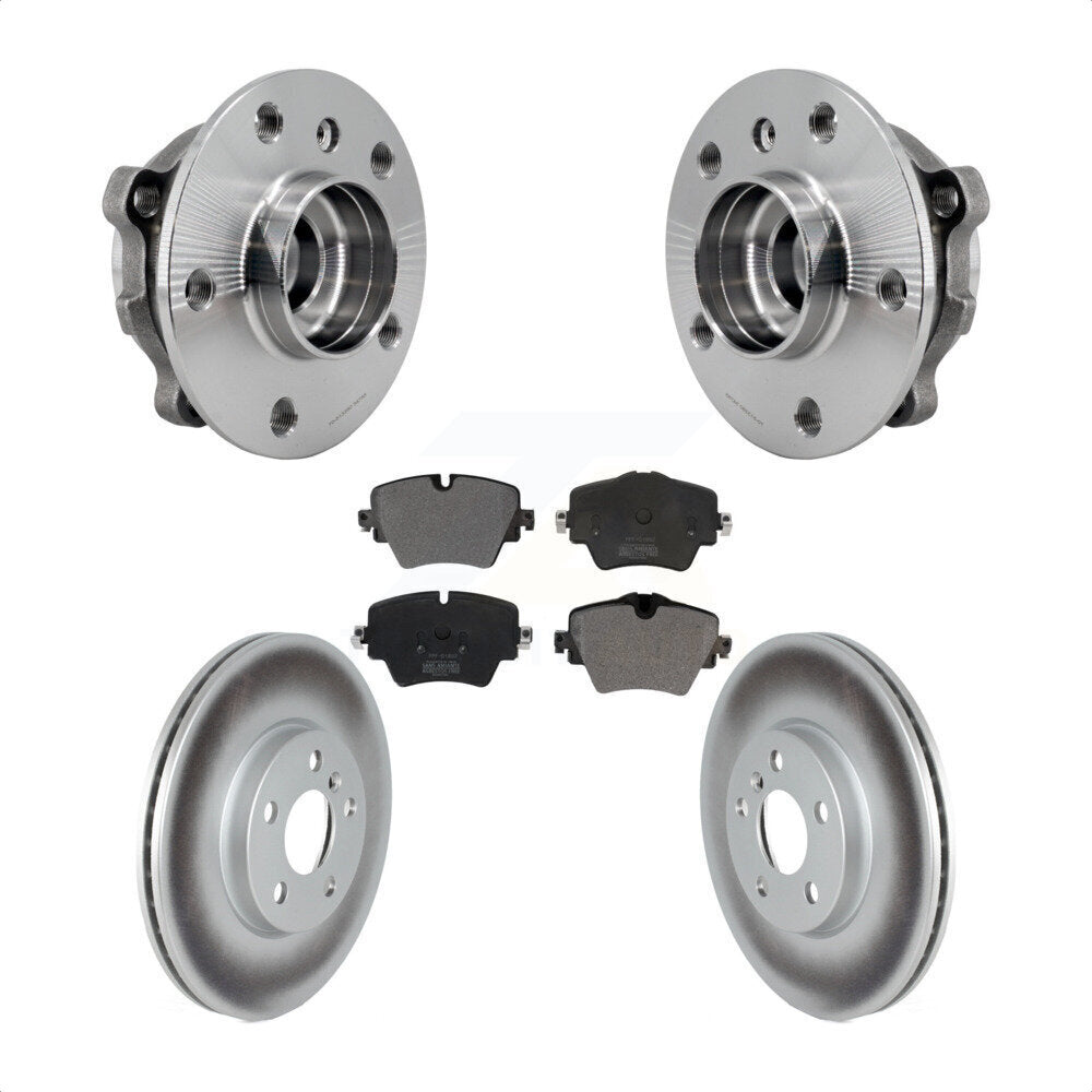 Kit de plaquettes de Rotor de frein revêtues de roulement de moyeu avant, pour Mini Cooper Countryman Clubma