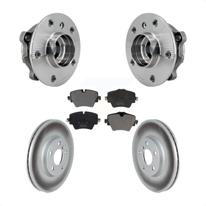 Kit de plaquettes de Rotor de frein revêtues de roulement de moyeu avant, pour Mini Cooper Countryman Clubma