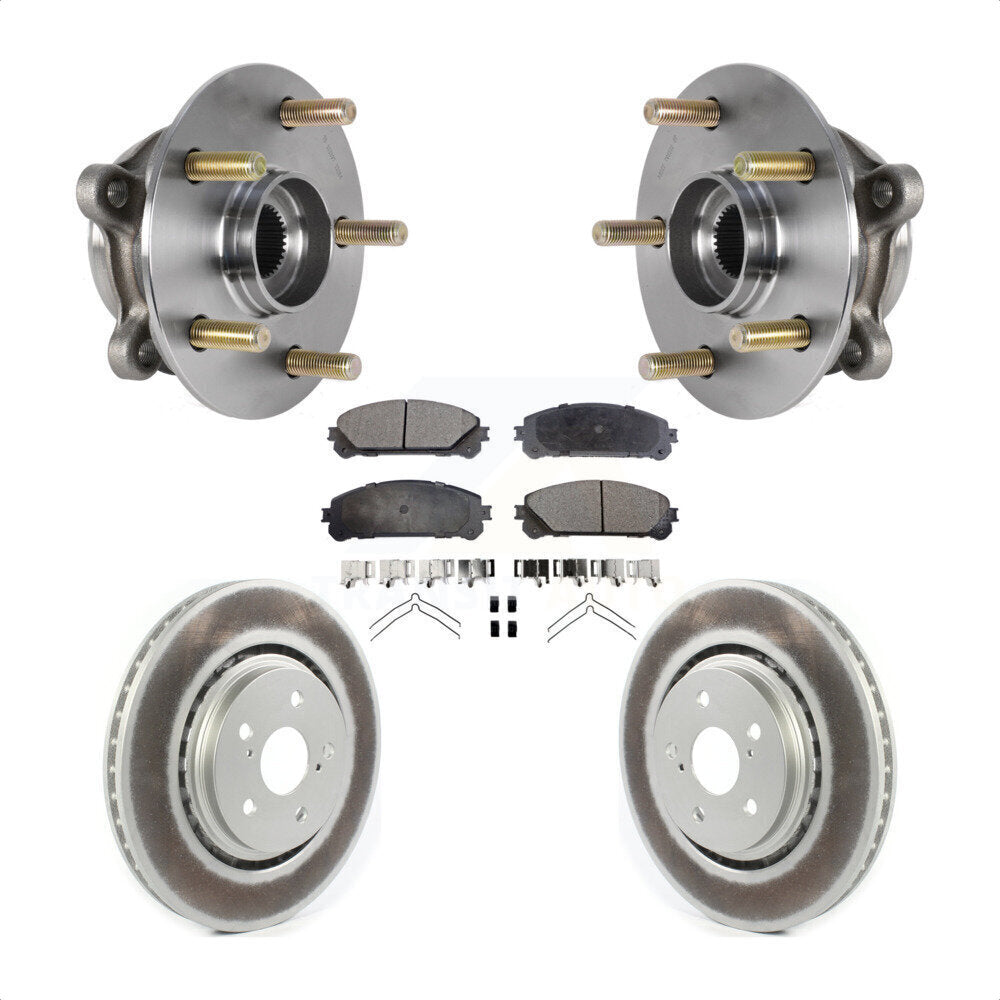 Kit de plaquettes de Rotor de frein, roulement de moyeu avant, pour Lexus RX350 RX450h RX350L RX450h