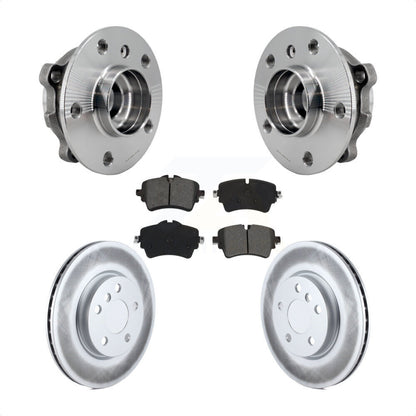 Ensemble de roulement de moyeu avant, Rotor de frein et plaquettes revêtus, Kit pour Mini Cooper Clubma