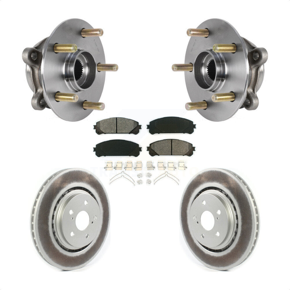 Kit de plaquettes de Rotor de frein, roulement de moyeu avant, pour Lexus RX350 RX450h RX350L RX450h