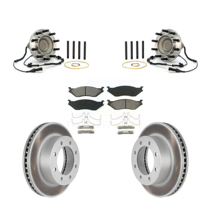Kit de plaquettes de Rotor de frein, roulement de moyeu avant, pour Ford F-450 Super Duty 4 X 05-09