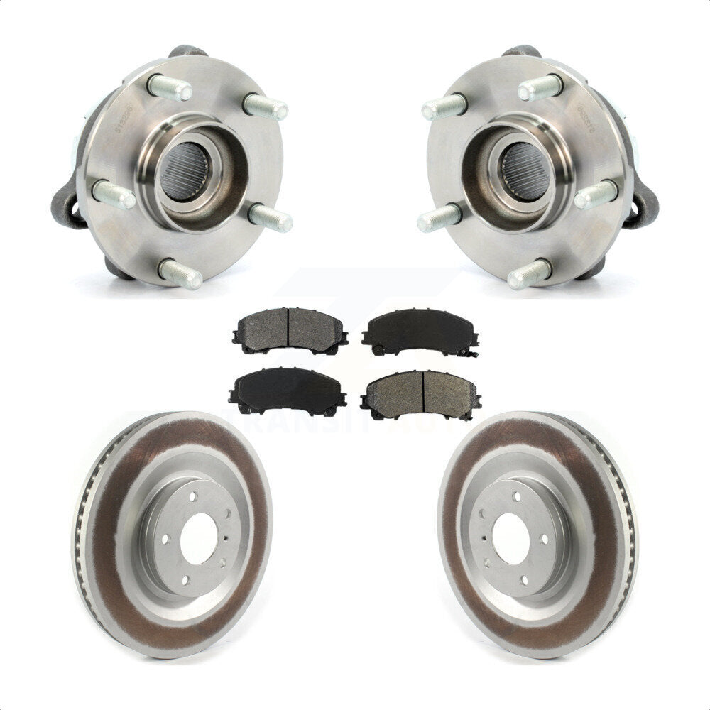 Kit de plaquettes de rotor de frein, ensemble de roulements de moyeu avant, pour INFINITI QX5 2019 – 2021