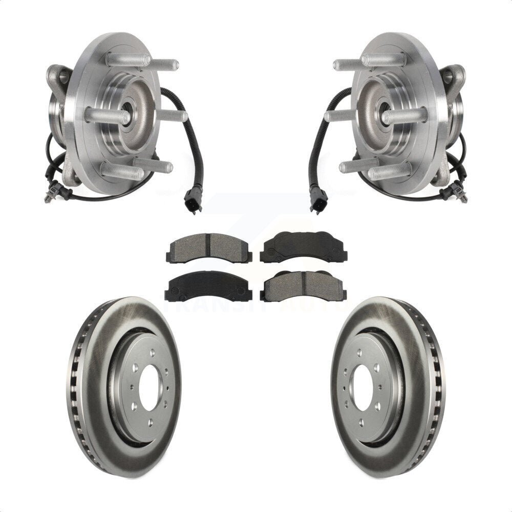 Kit de plaquettes de Rotor de frein, roulement de moyeu avant, pour Ford Expedition Lincoln Navigato
