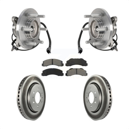 Kit de plaquettes de Rotor de frein, roulement de moyeu avant, pour Ford Expedition Lincoln Navigato
