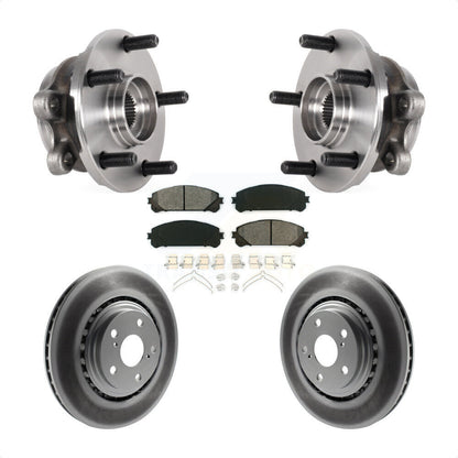 Kit de plaquettes de Rotor de frein à disque enduit de roulement de moyeu avant pour Lexus NX300 NX200t NX300