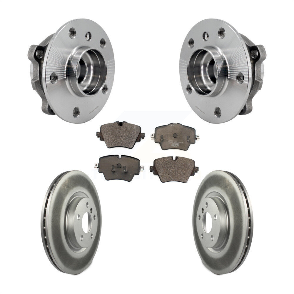 Kit de plaquettes de Rotor de frein, manteau de roulement de moyeu avant, pour BMW X1 Mini Cooper Countryman X
