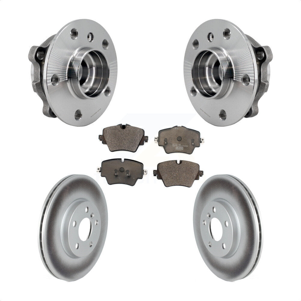 Kit de plaquettes de Rotor de frein revêtues de roulement de moyeu avant, pour Mini Cooper Countryman Clubma