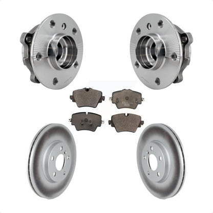 Kit de plaquettes de Rotor de frein revêtues de roulement de moyeu avant, pour Mini Cooper Countryman Clubma