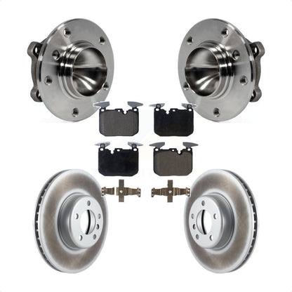 Kit de rotor et de plaquettes de frein revêtus de roulement de moyeu avant, pour berline BMW 328i 2013 avec 3.0