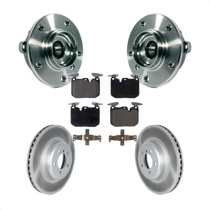 Kit de plaquettes de Rotor de frein enduit de roulement de moyeu avant, pour BMW 335i xDrive 435i Gran Coup