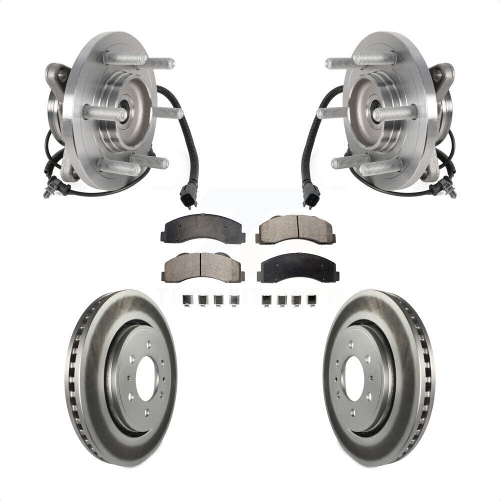 Kit de plaquettes de Rotor de frein, roulement de moyeu avant, pour Ford Expedition Lincoln Navigato