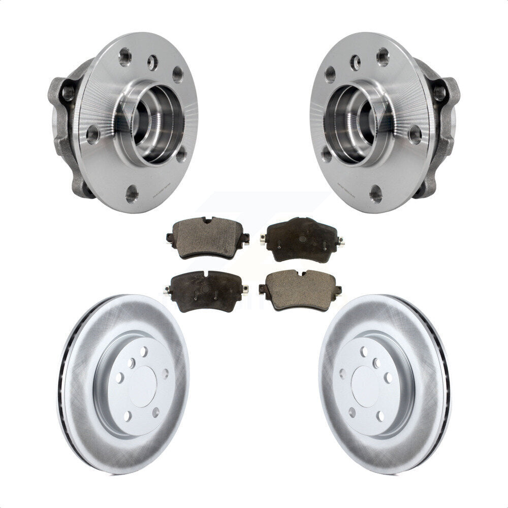Ensemble de roulement de moyeu avant, Rotor de frein et plaquettes revêtus, Kit pour Mini Cooper Clubma