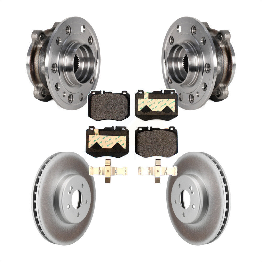 Kit de plaquettes de Rotor de frein, ensemble de roulements de moyeu avant, pour Mercedes-Benz C300 C40