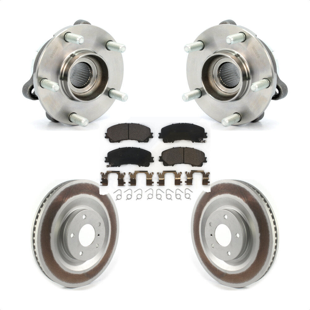 Kit de plaquettes de rotor de frein, ensemble de roulements de moyeu avant, pour INFINITI QX5 2019 – 2021