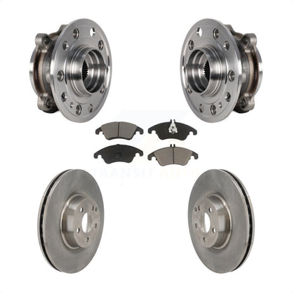 Ensemble de roulement de moyeu avant, Rotor de frein et Kit de plaquettes pour Mercedes-Benz E400 AW 2017