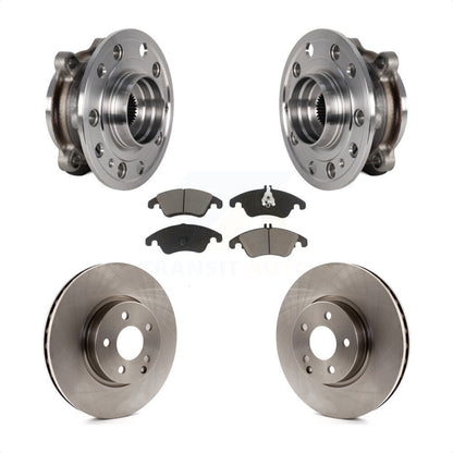 Ensemble de roulement de moyeu avant, Rotor de frein et Kit de plaquettes pour Mercedes-Benz E400 AW 2017