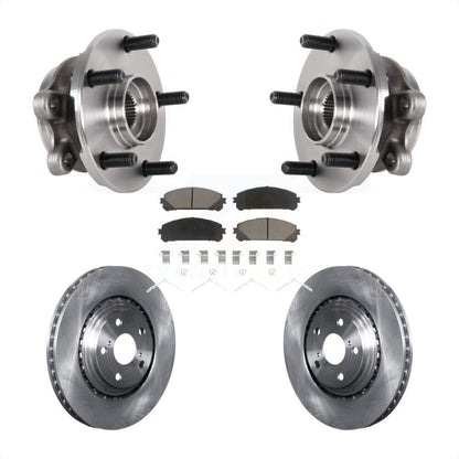 Ensemble de roulement de moyeu avant, Rotor de frein et Kit de plaquettes pour Lexus NX300 NX200t NX300