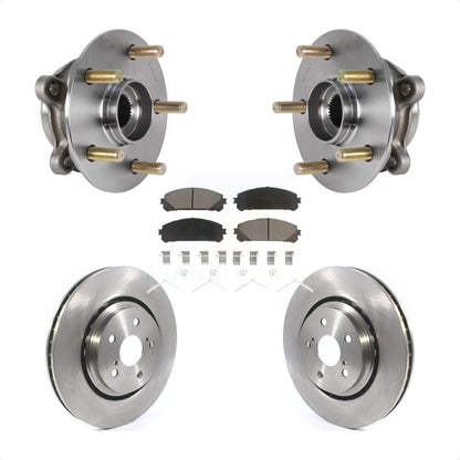Kit de plaquettes de Rotor de frein à disque, roulement de moyeu avant, pour Lexus RX350 RX450h RX350L RX450h
