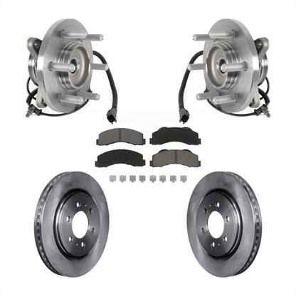 Kit de plaquettes de Rotor de frein, roulement de moyeu avant, pour Ford Expedition Lincoln Navigator 4W