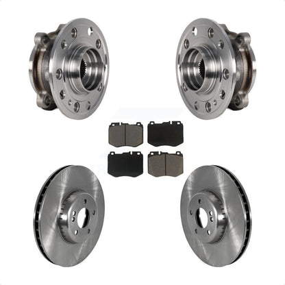 Kit de plaquettes de Rotor de frein à disque, ensemble de roulements de moyeu avant, pour Mercedes-Benz C300 C40