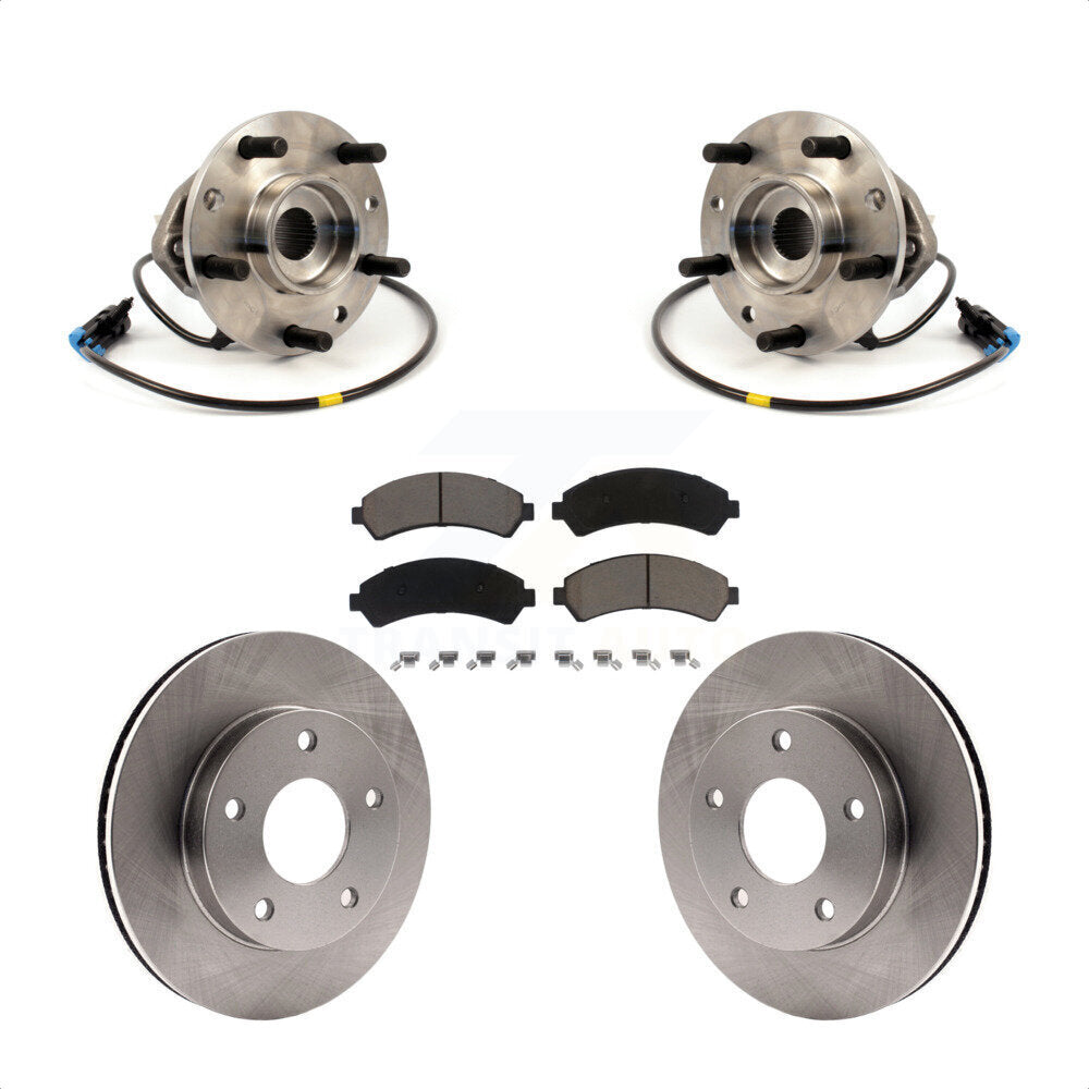 Kit de plaquettes de Rotor de frein, roulement de moyeu avant, pour Chevrolet Blazer Integral Senso 1997
