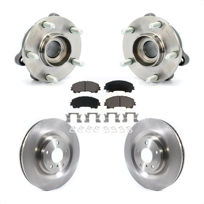Kit de plaquettes de rotor de frein à disque, ensemble de roulements de moyeu avant pour INFINITI QX5 2019 – 2021