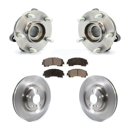 Kit de plaquettes de rotor de frein à disque, ensemble de roulements de moyeu avant pour INFINITI QX5 2019 – 2021