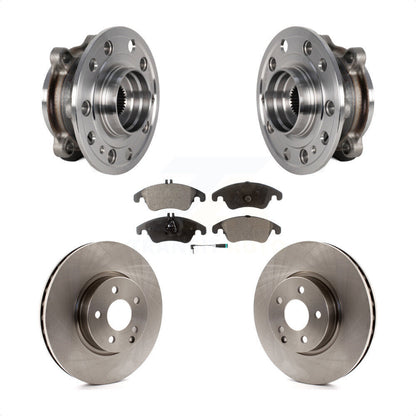 Ensemble de roulement de moyeu avant, Rotor de frein et Kit de plaquettes pour Mercedes-Benz E400 AW 2017