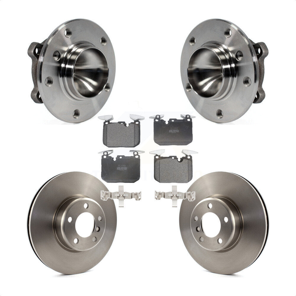 Ensemble de roulement de moyeu avant, Kit de plaquettes de Rotor de frein pour BMW 328i berline 2013 avec 3.0