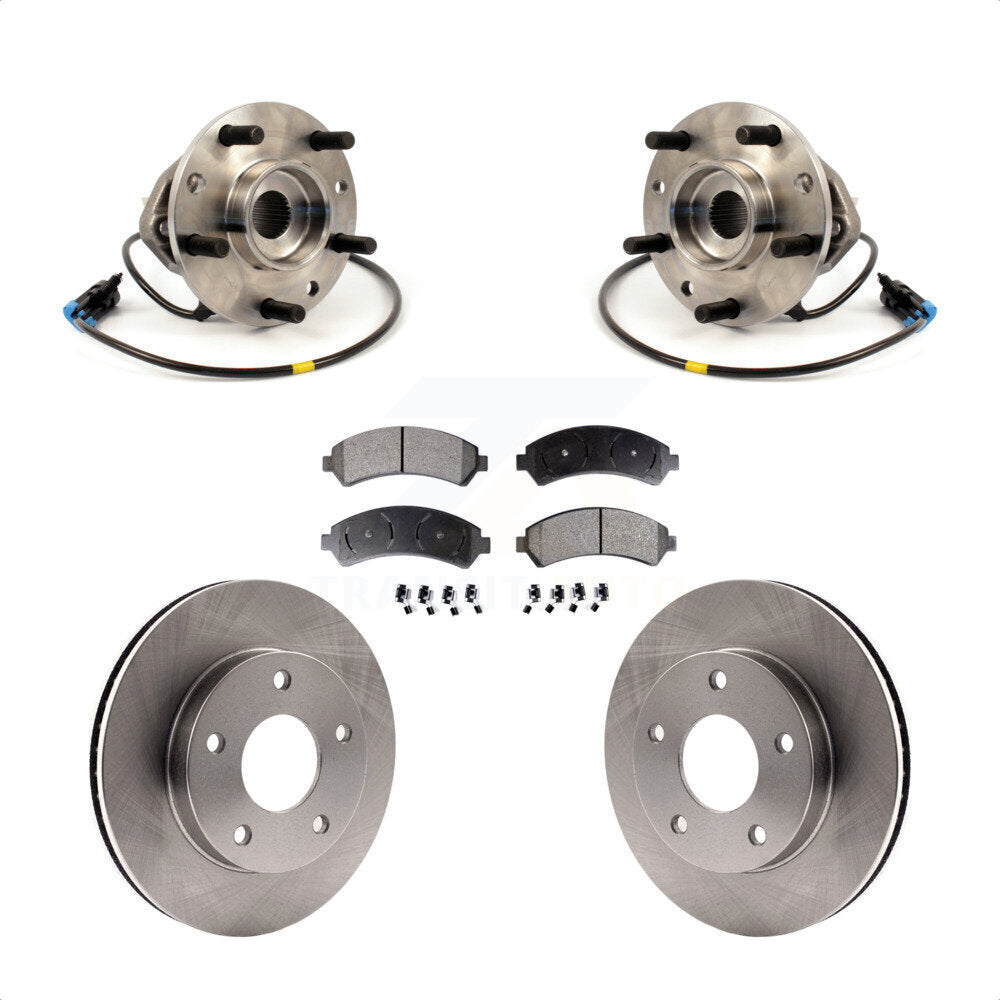 Kit de plaquettes de Rotor de frein, roulement de moyeu avant, pour Chevrolet Blazer Integral Senso 1997