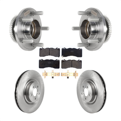 Kit de rotor et de plaquettes de frein à disque, roulement de moyeu avant, pour Ford Mustang avec frein Brembo