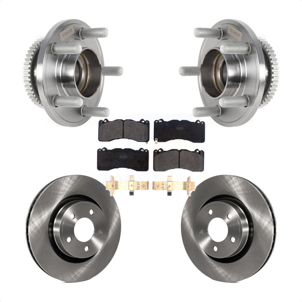 Kit de plaquettes de rotor de frein, roulement de moyeu avant, pour Ford Mustang V6 15 avec frein Brembo