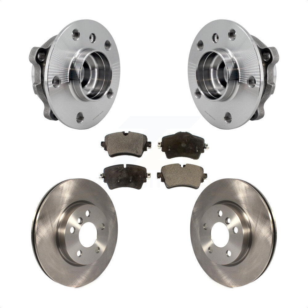 Ensemble de roulement de moyeu avant, Rotor de frein à disque et Kit de plaquettes pour Mini Cooper Clubma