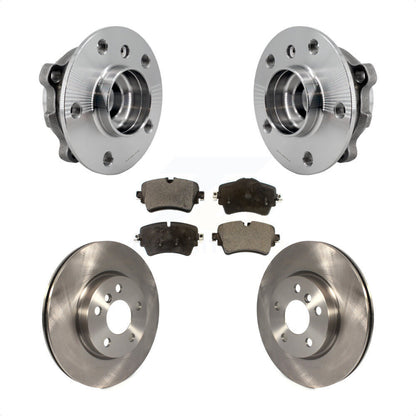Ensemble de roulement de moyeu avant, Rotor de frein à disque et Kit de plaquettes pour Mini Cooper Clubma