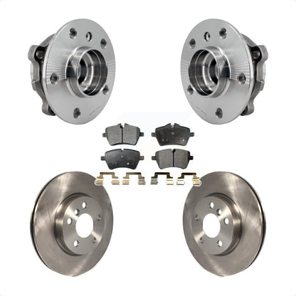 Kit de rotors et plaquettes de frein à disque, ensemble de roulements de moyeu avant pour Mini Cooper