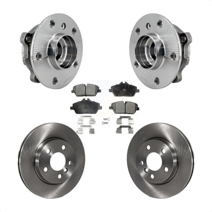 Kit de rotors et plaquettes de frein à disque, ensemble de roulements de moyeu avant pour Mini Cooper
