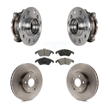 Ensemble de roulement de moyeu avant, Rotor de frein et Kit de plaquettes pour Mercedes-Benz E400 AW 2017