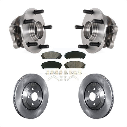 Ensemble de roulement de moyeu avant, Rotor de frein et Kit de plaquettes pour Lexus NX300 NX200t NX300